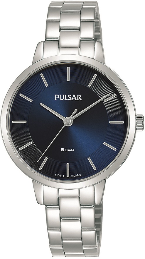 Armbanduhr von Pulsar PH8475X1 mit Edelstahlgehäuse und Metallarmband 