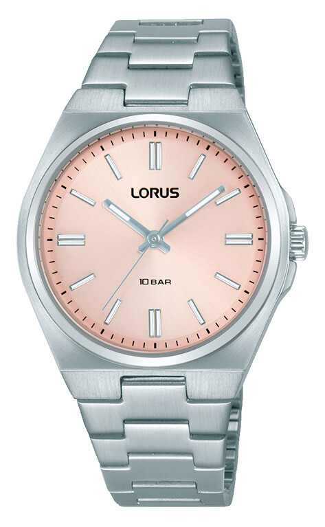 Damenarmbanduhr von Lorus RG307XX9 mit rosafarbenen Zifferblatt 