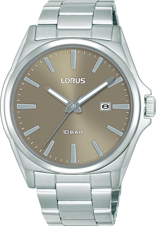 Herrenarmbanduhr Lorus RH951SX-9 mit Edelstahlgehäuse und Datumsanzeige