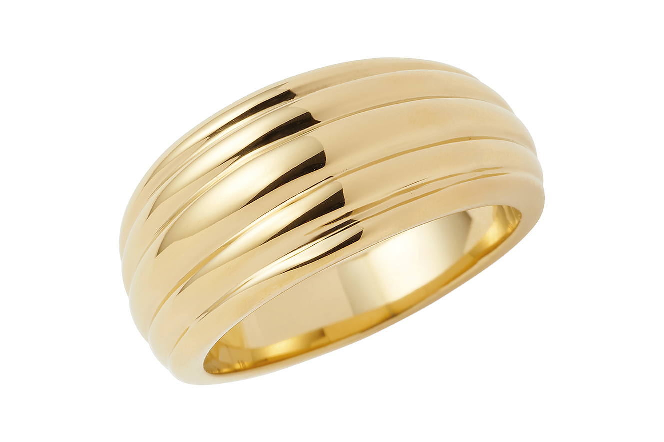 Ring Größe 19 von Leonardo gold Elisabeth 025302 in Edelstahl 