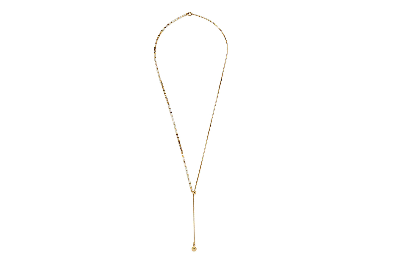 90cm Y-Kette von Leonardo 025964 Yvonne gold in Edelstahl