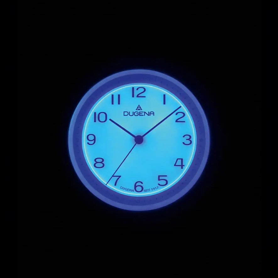 Armbanduhr Bari von Dugena 4461250 rund mit Zugarmband und Licht