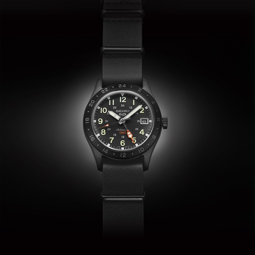 Armbanduhr SSK025K1 Seiko 5 five Sports GMT