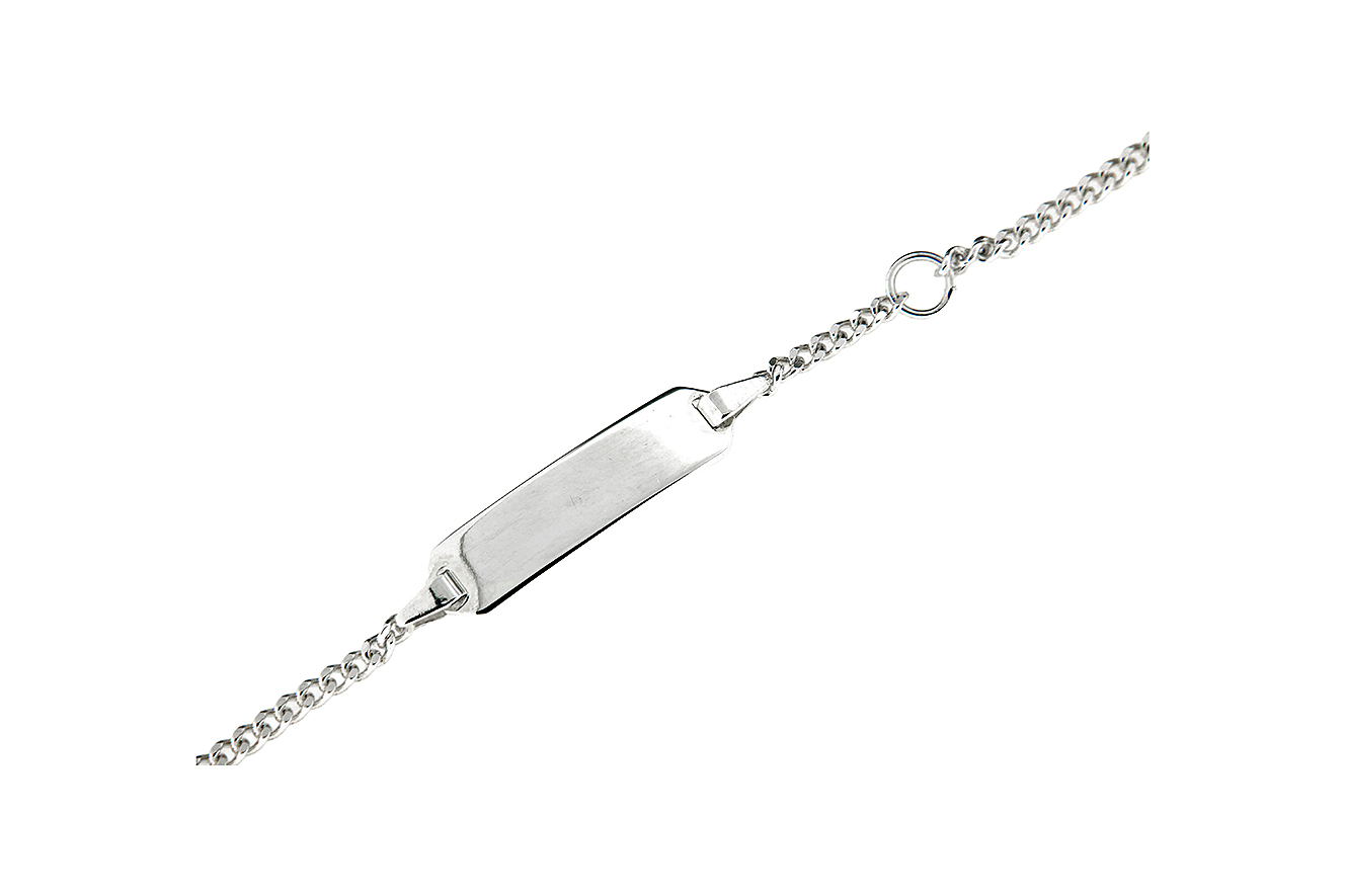 ID-14-12 Identband 14cm in Silber 925 