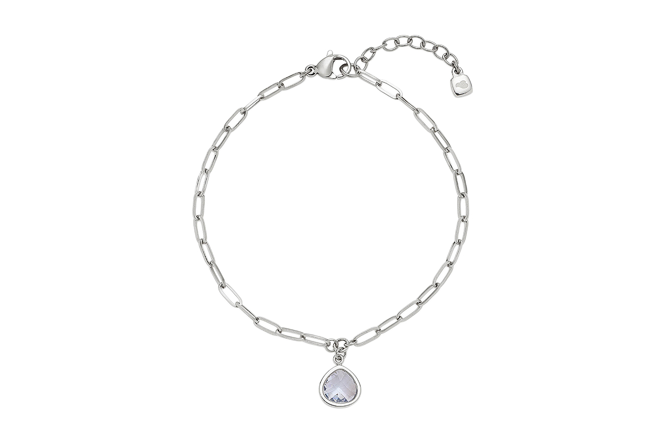 20cm Armband von Leonardo 026226 Indra blau Ciao in Edelstahl 