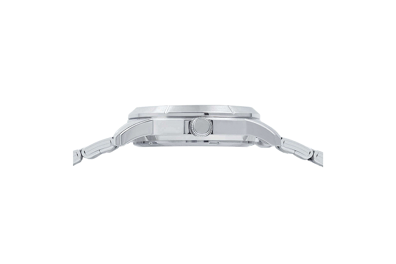 Armbanduhr Lorus RG227YX9 mit silbernen Zifferblatt und Metallarmband
