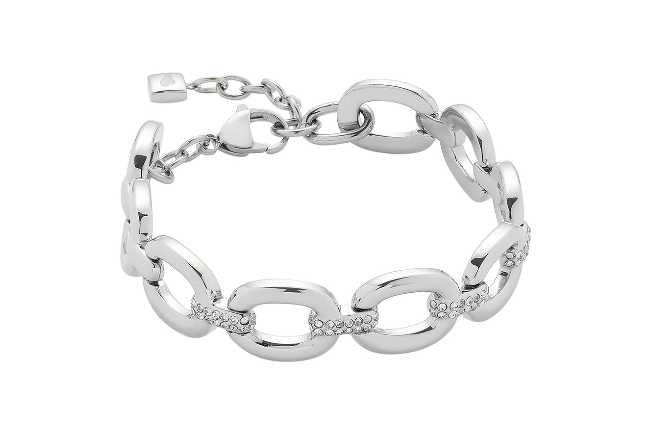 21-19cm Armband von Leonardo Belle 026937 aus Edelstahl 