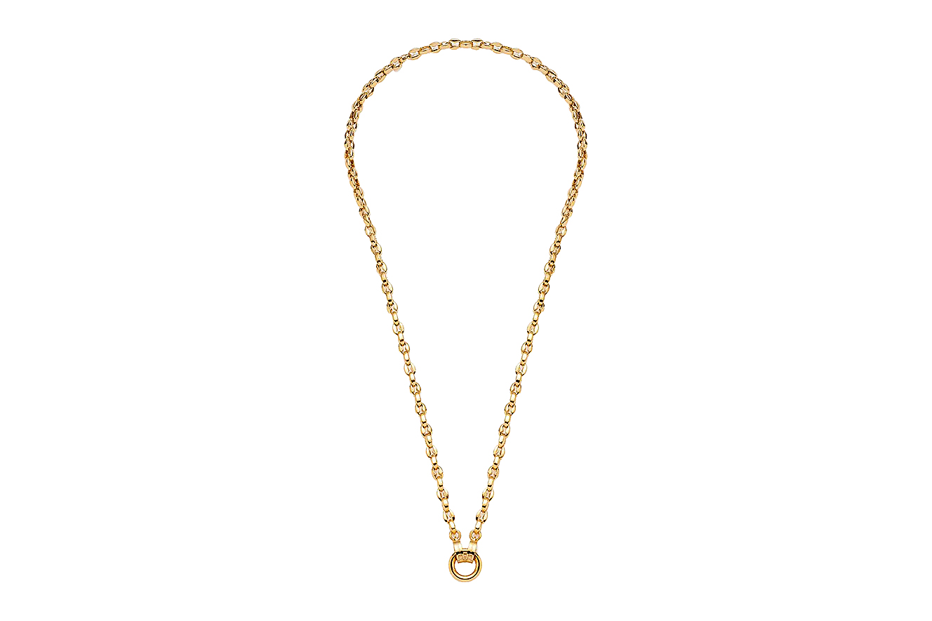 50cm Kette von Leonardo 023272 Romea vergoldet Clip & Mix 