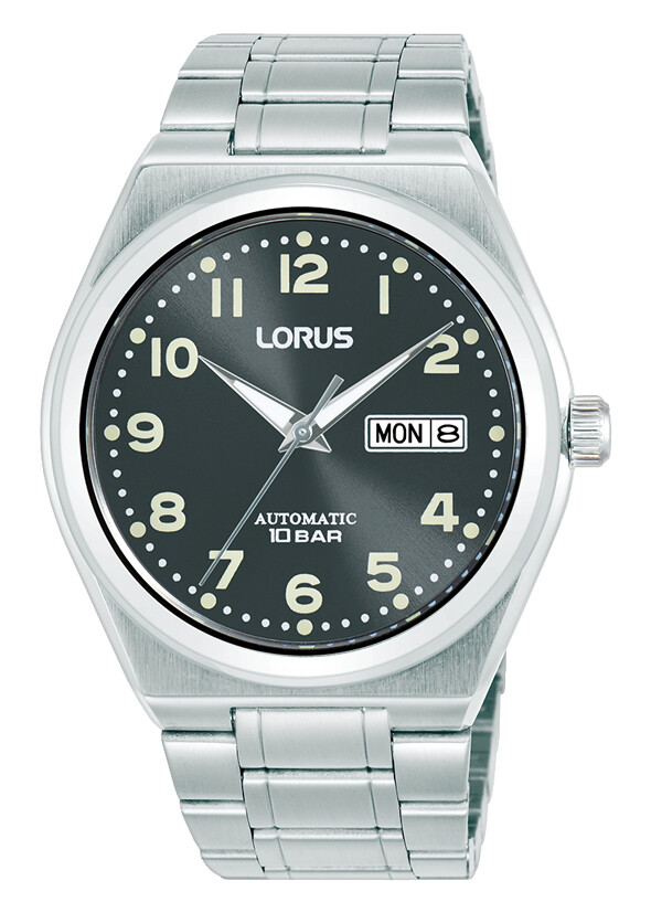Herrenarmbanduhr Lorus RL443CX-9 mit Automatikwerk und Tag-Datumsanzeige