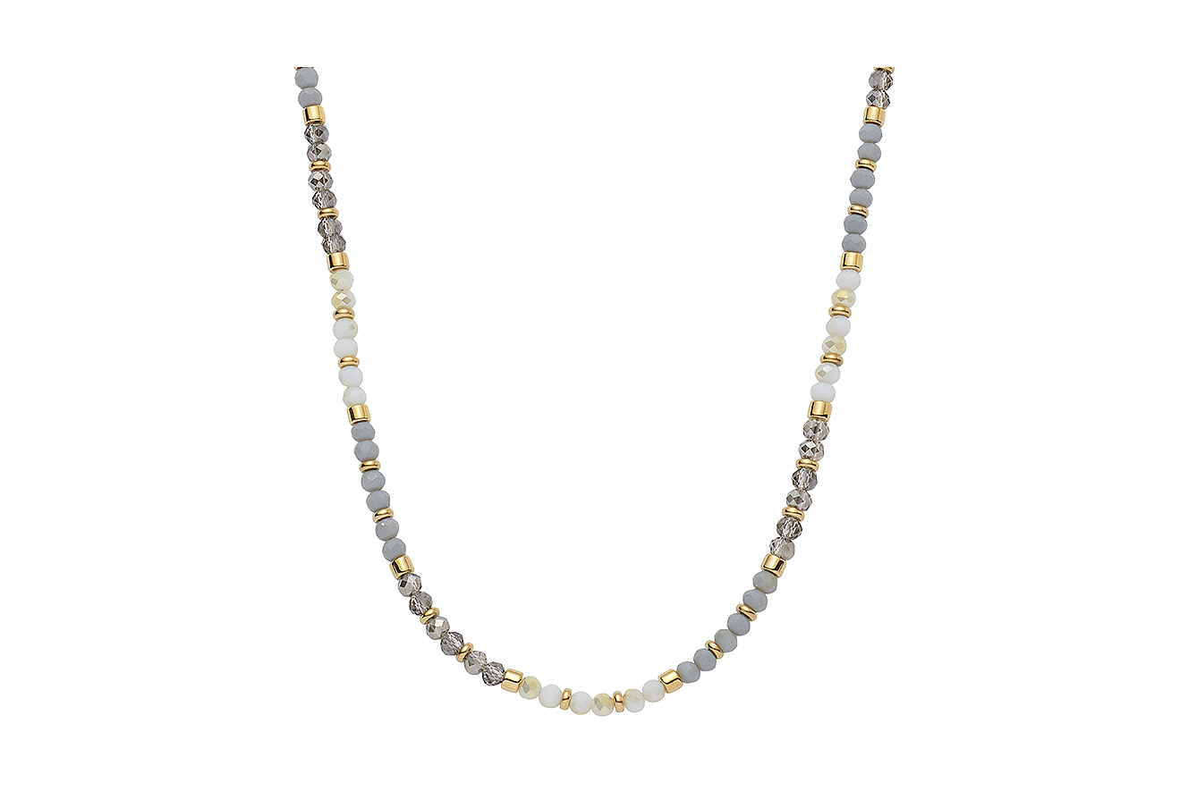 50cm Kette von Leonardo 024809 Bernadette gold in Edelstahl Clip&Mix Serie