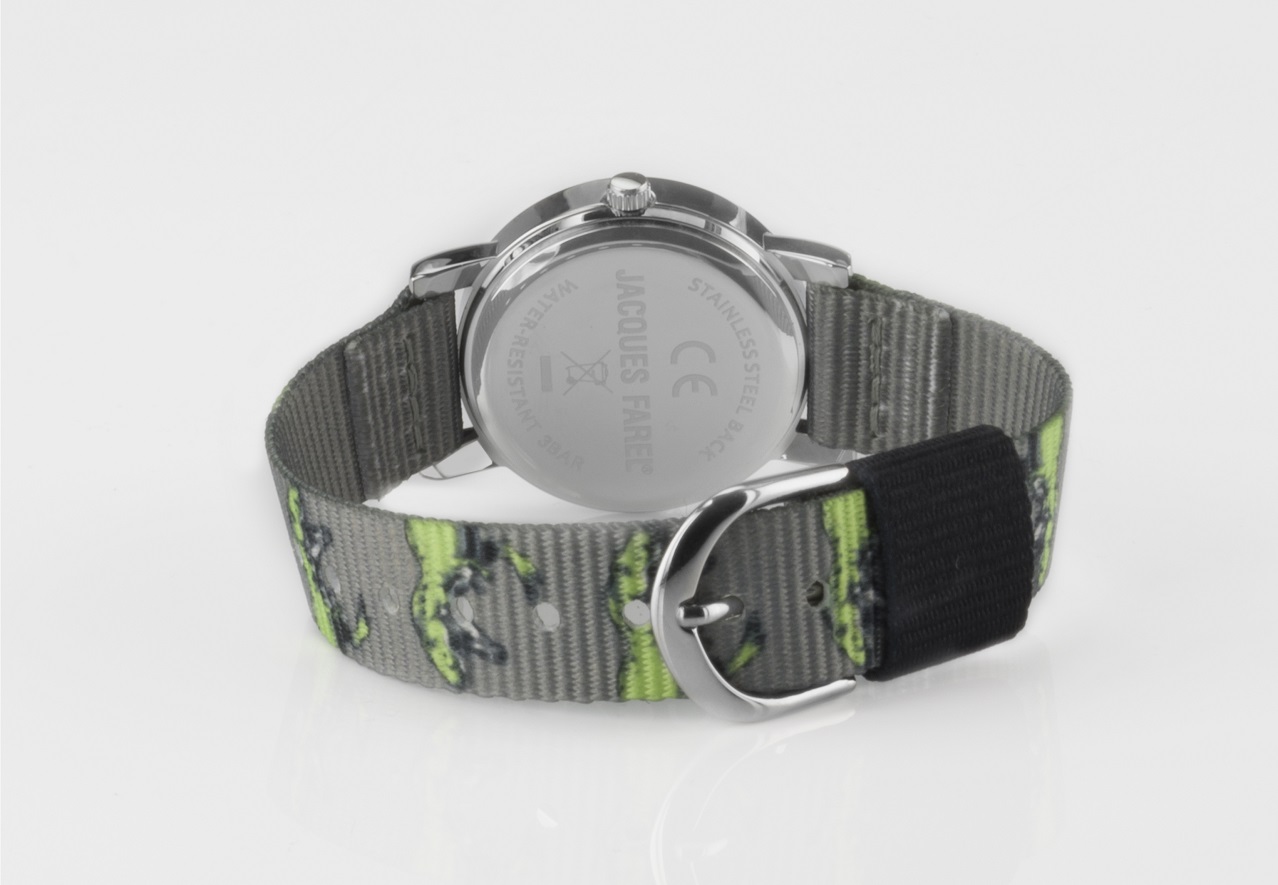 Kinderuhr Jacques Farel KPS 605 mit Dinos