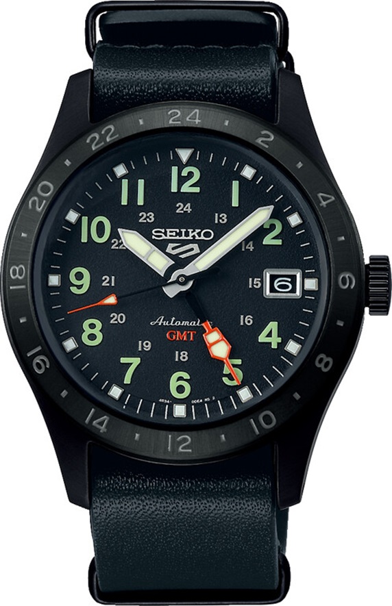 Armbanduhr SSK025K1 Seiko 5 five Sports GMT