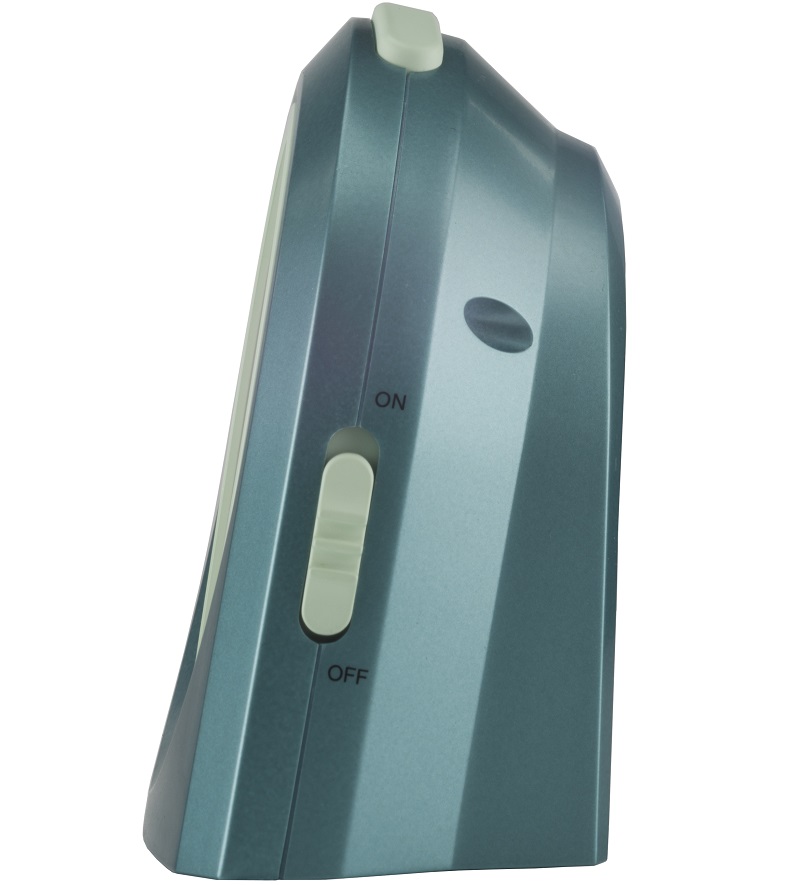Kinderwecker Atrium A921-35 in grün mit Weckwiederholung und schleichender Sekunde 