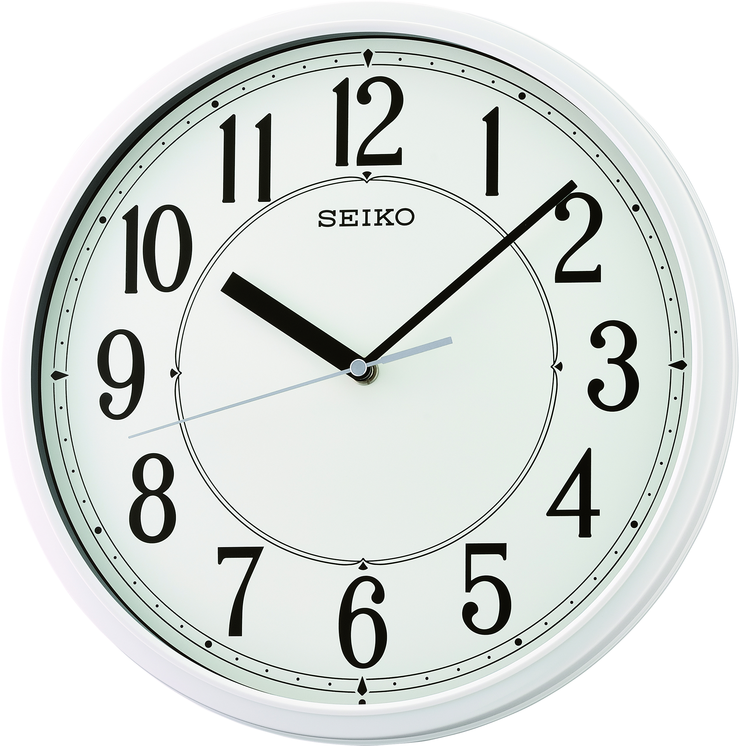 Geräuschlose Uhr Seiko QXA417G Uhren Neu Wanduhr Bürouhr