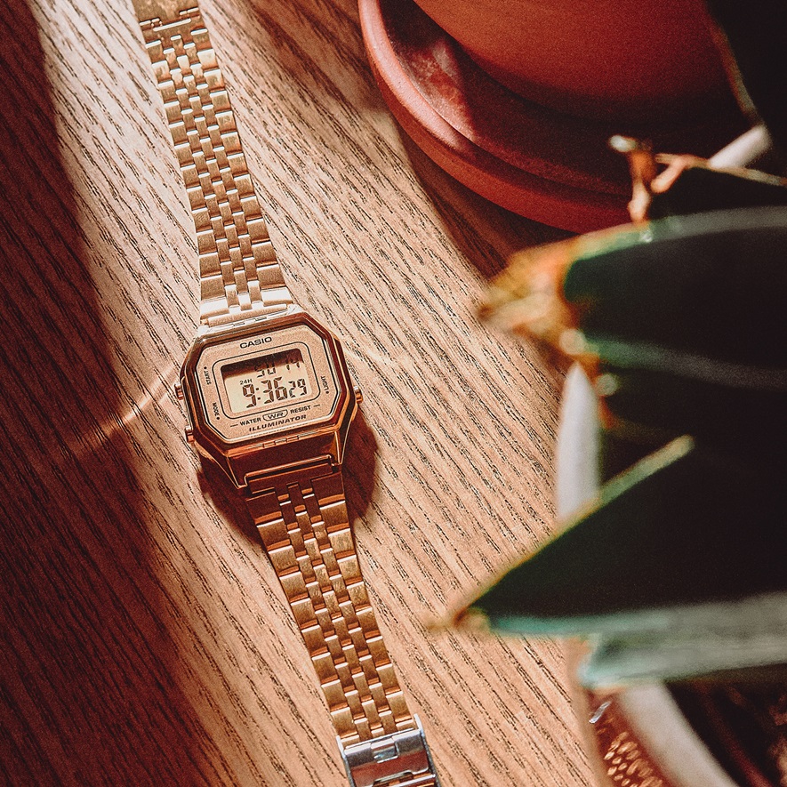 Armbanduhr im Vintage Design Casio LA680WEGA-9ER 