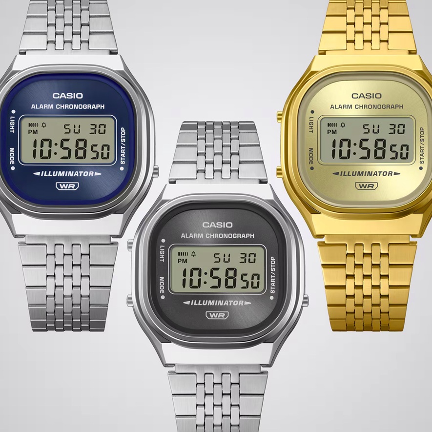 Armbanduhr im Vintage Design Casio A140WEG-9AEF