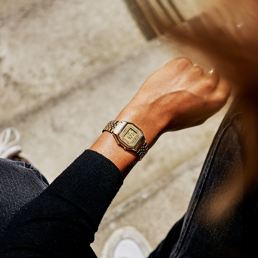 Armbanduhr im Vintage Design Casio LA680WEGA-9ER 