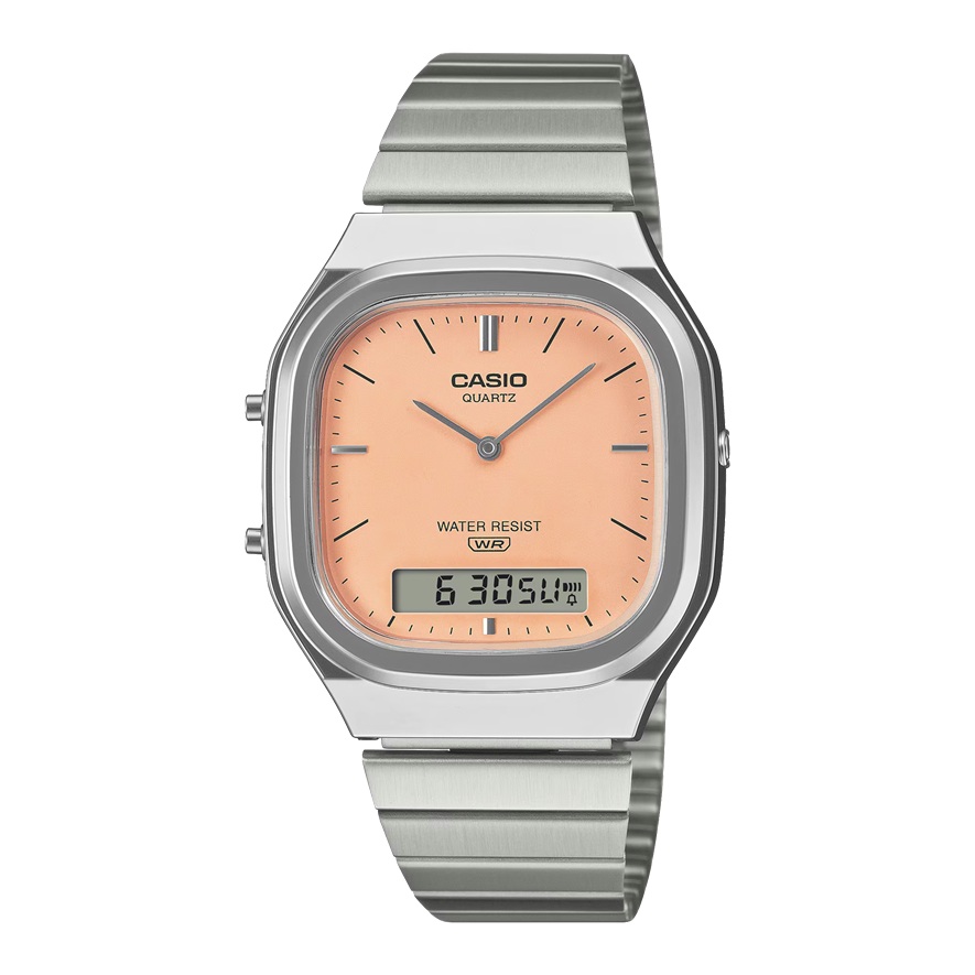 Armbanduhr Vintage Hybridanzeige Casio AQ-240E-4AEF