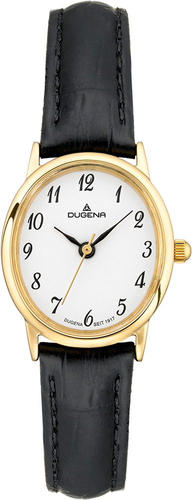 Damenarmbanduhr von Dugena 4460729  oval und vergoldet