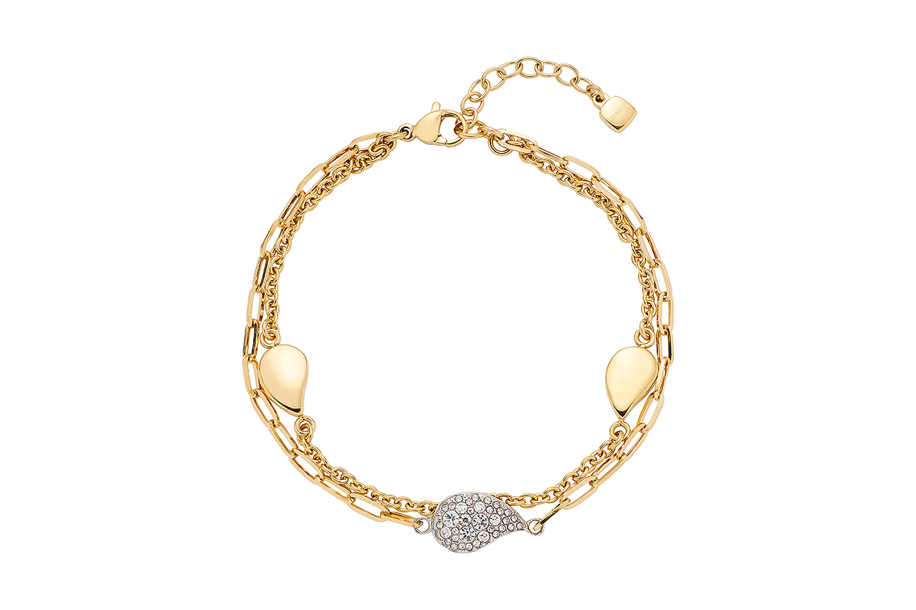 21-19cm Armband von Leonardo Lea 026247 aus Edelstahl mit Zirkonia-Stein