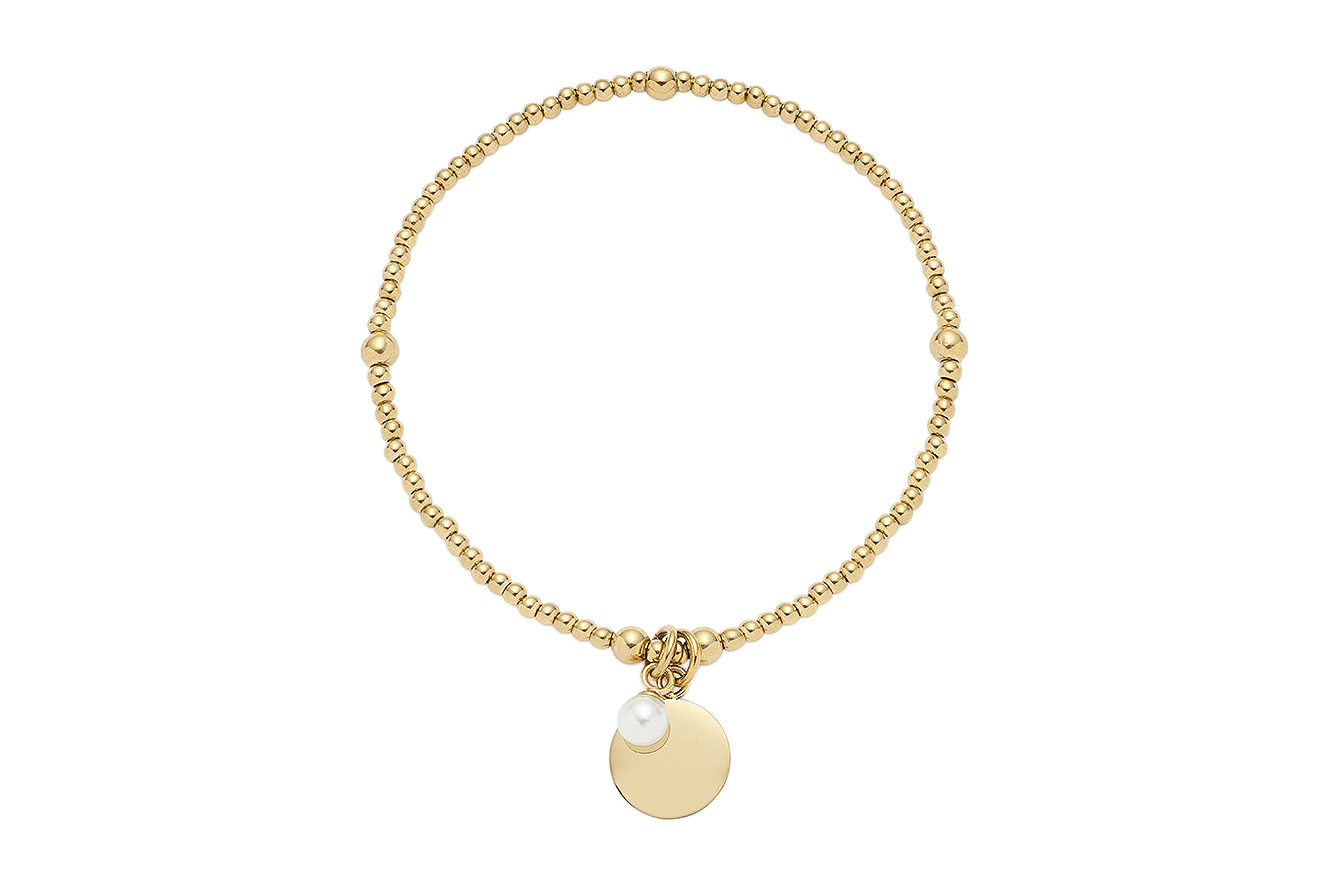 Armband von Leonardo 026184 Debby gold Gravur in Edelstahl 