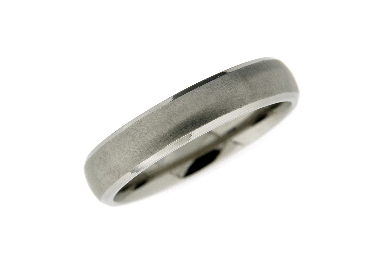 Gr.53 Partnerring Titan seidenmatt poliert