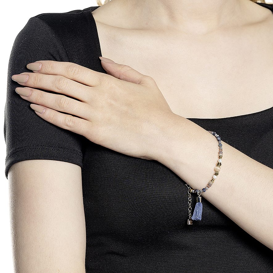 20,5-18,5cm Armband von Leonardo 024314 Babsi in Edelstahl 