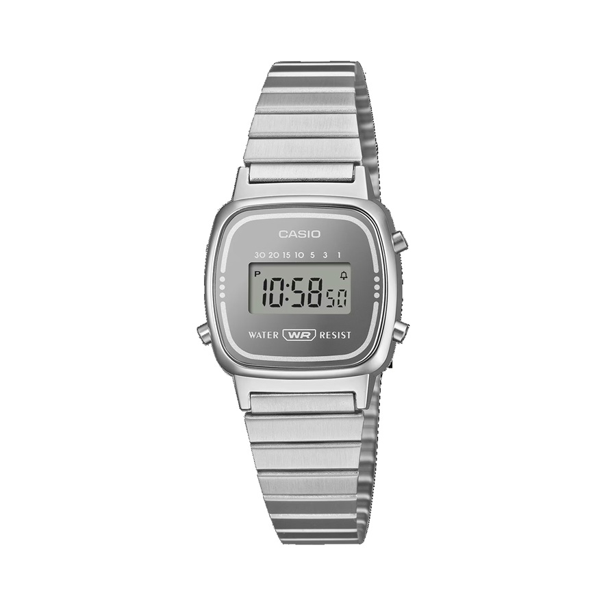 Damenarmbanduhr Casio LA670WES-7AEF mit Digitalanzeige Vintage