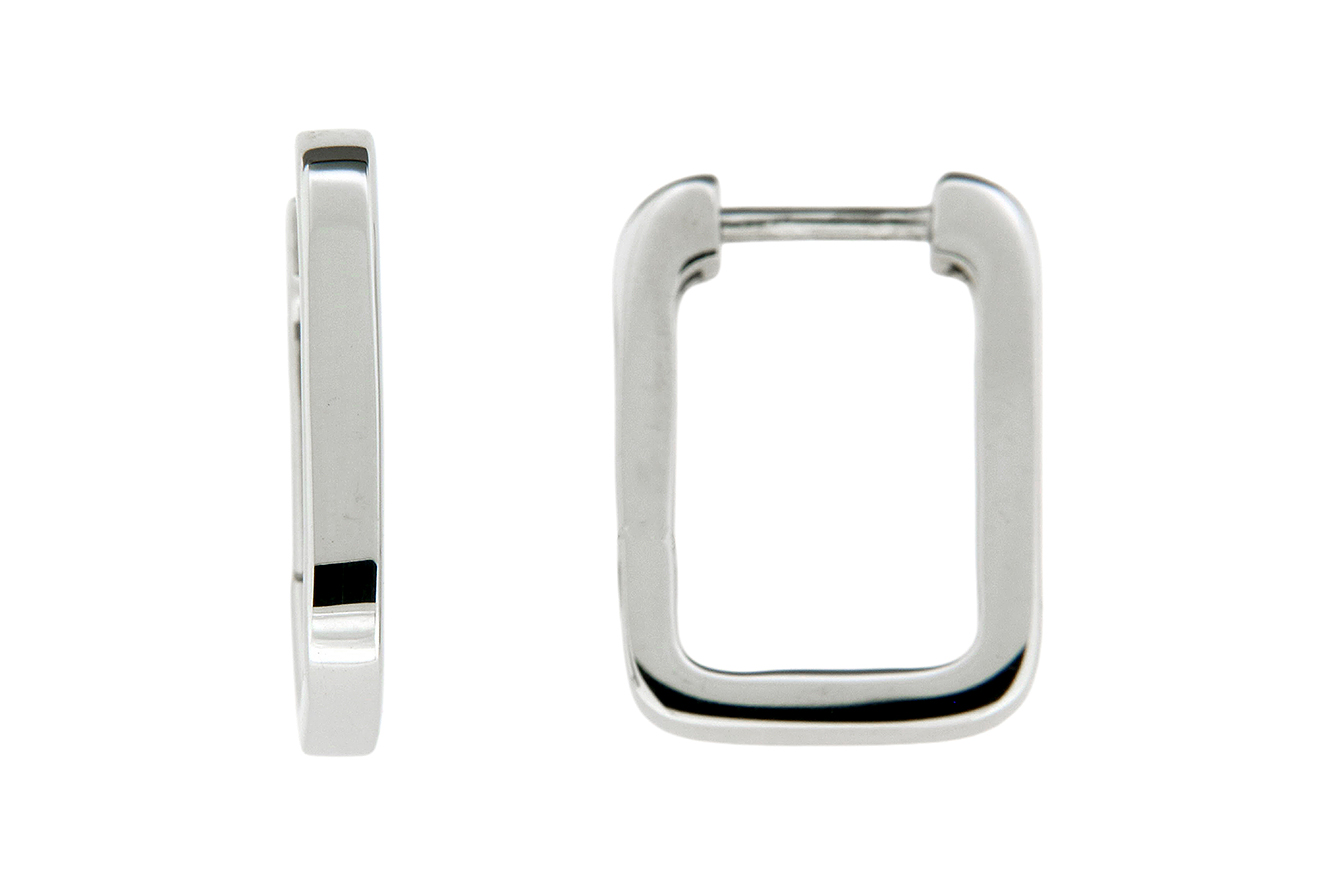 Creole Ohrring aus Silber 925 mit polierter Oberfläche