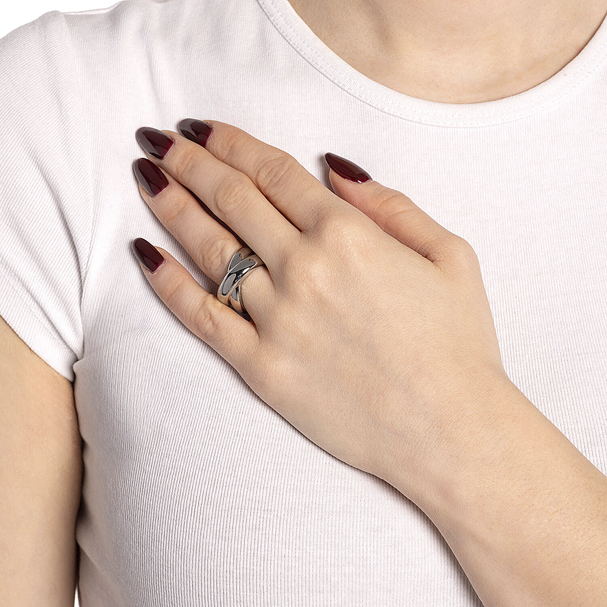 Gr.21 Ring Leonardo 026126 Lisbeth Edelstahl 