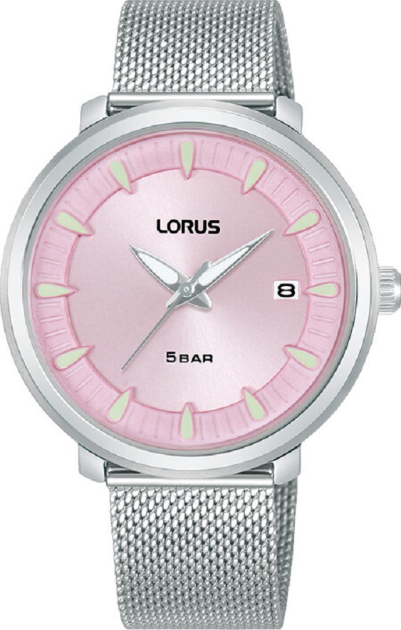 Modische Damenarmbanduhr Lorus RG807DX-9 mit Milanaise Armband