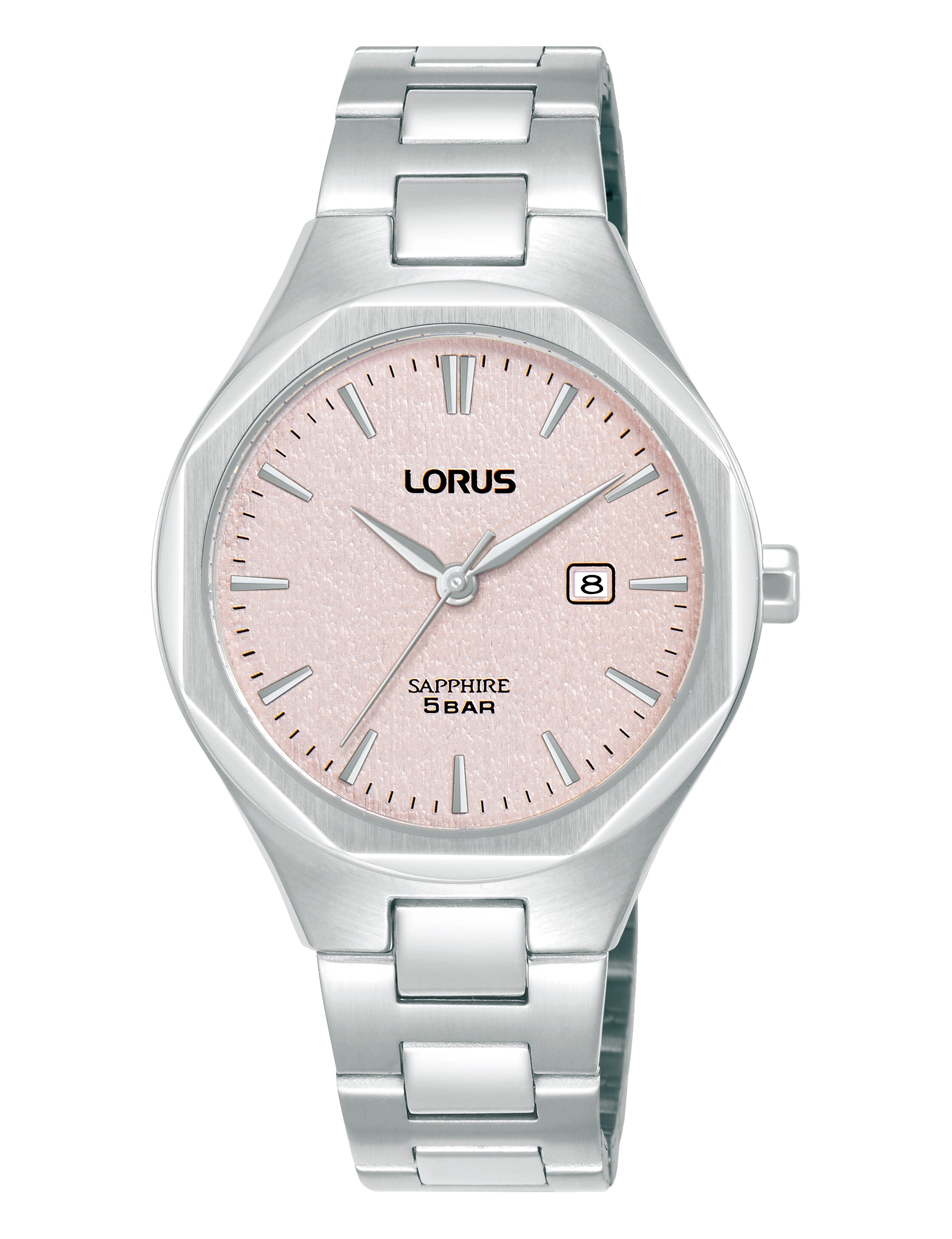 Damenarmbanduhr von Lorus RH749BX9 mit rosa Zifferblatt 