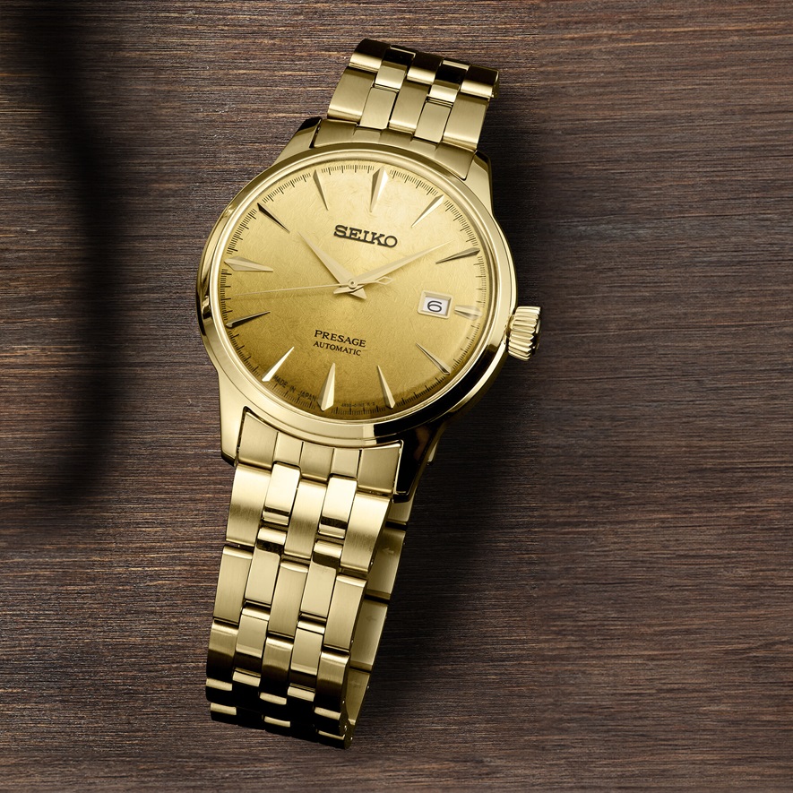 Armbanduhr von Seiko SRPK46J1 mit Automatikwerk