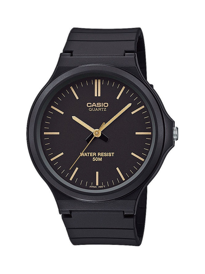Unisex Armbanduhr Casio MW-240-1E2VEF mit schwarzen Zifferblatt