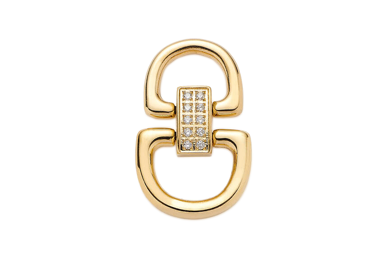 Schäkel Leonardo 027247 gold Tuxido Clip&Mix