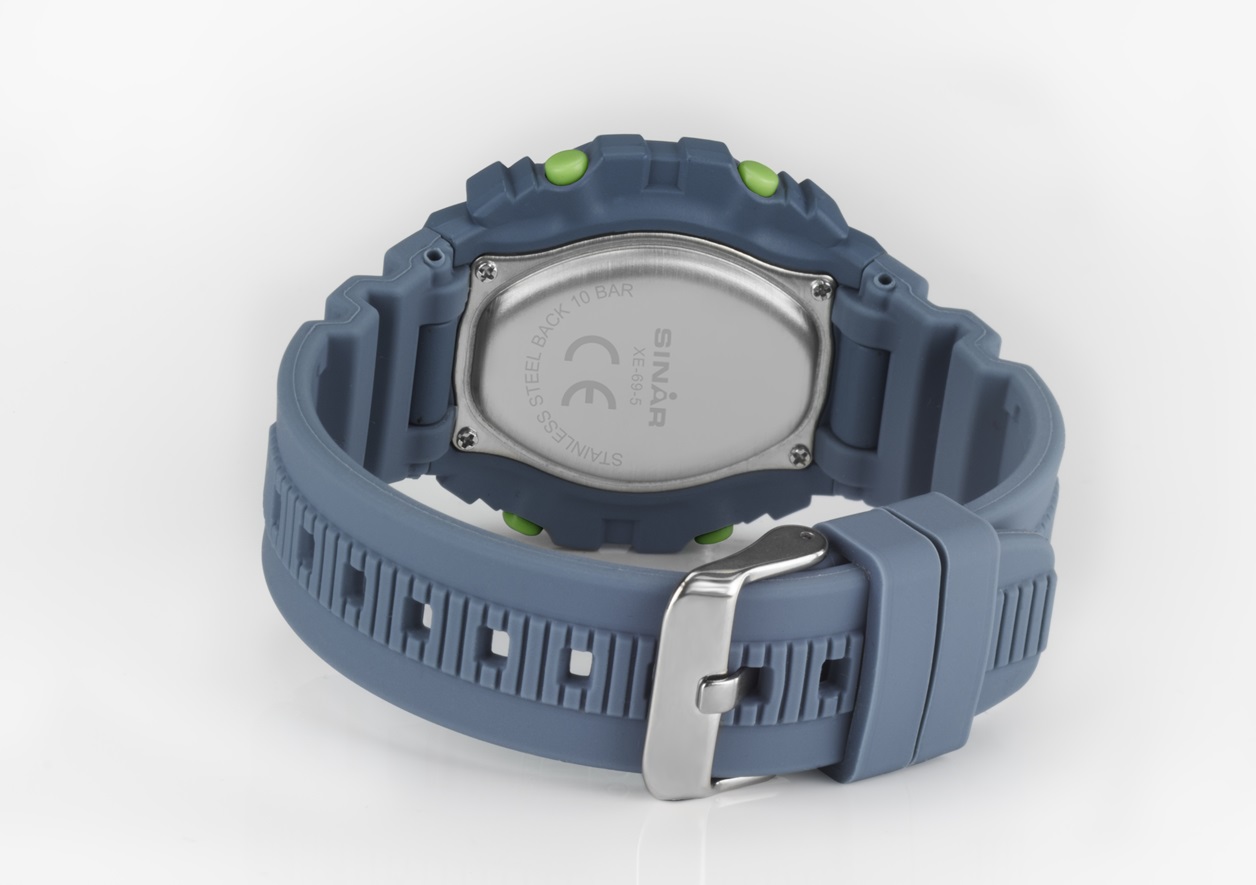 Armbanduhr XE-69-5 mit Digitalanzeige und Licht sowie Alarm, Stoppuhr und vielen Funktionen mehr von