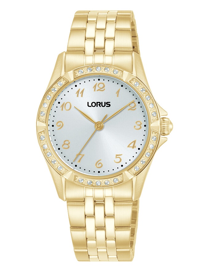 Damenarmbanduhr von Lorus RG250YX9 mit Edelstahlgehäuse und Metallarmband