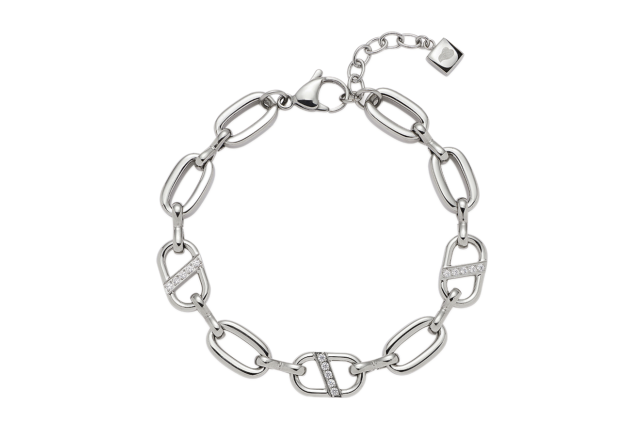 22-19cm Armband von Leonardo 024277 Narea in Edelstahl  