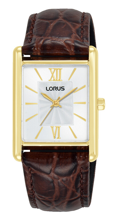 Damenarmbanduhr Lorus RH838CX-9 mit Edelstahlgehäuse und Lederarmband