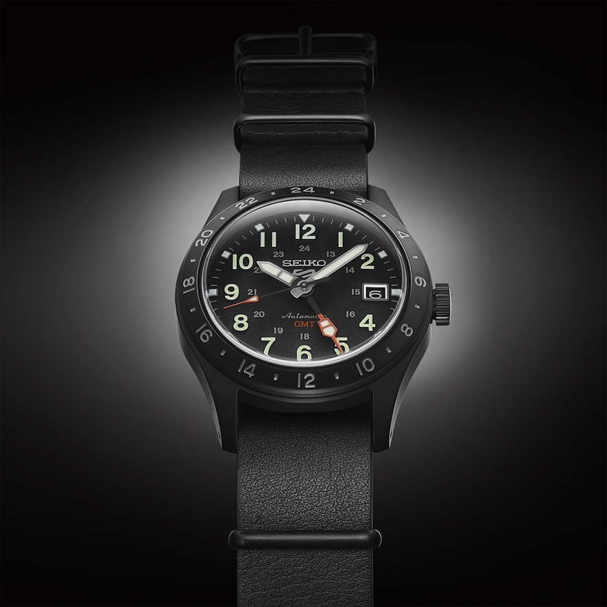 Armbanduhr SSK025K1 Seiko 5 five Sports GMT