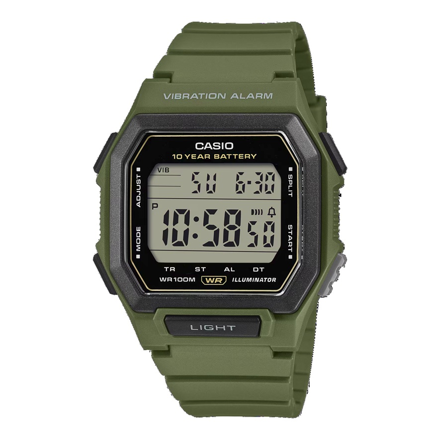Armbanduhr Casio W-738H-3AVEF olivgrün